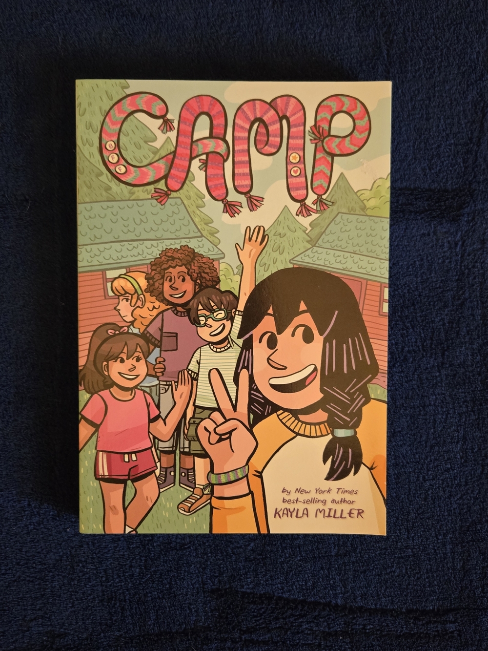 Camp Graphic Novel Book - By Kayla Miller